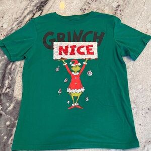 Dr. Seuss Green Grinch 'Nice' Kids T-Shirt